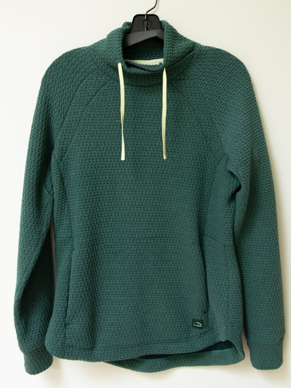 LLBean Ridgeknit Crossneck Pullover Women's sz XS